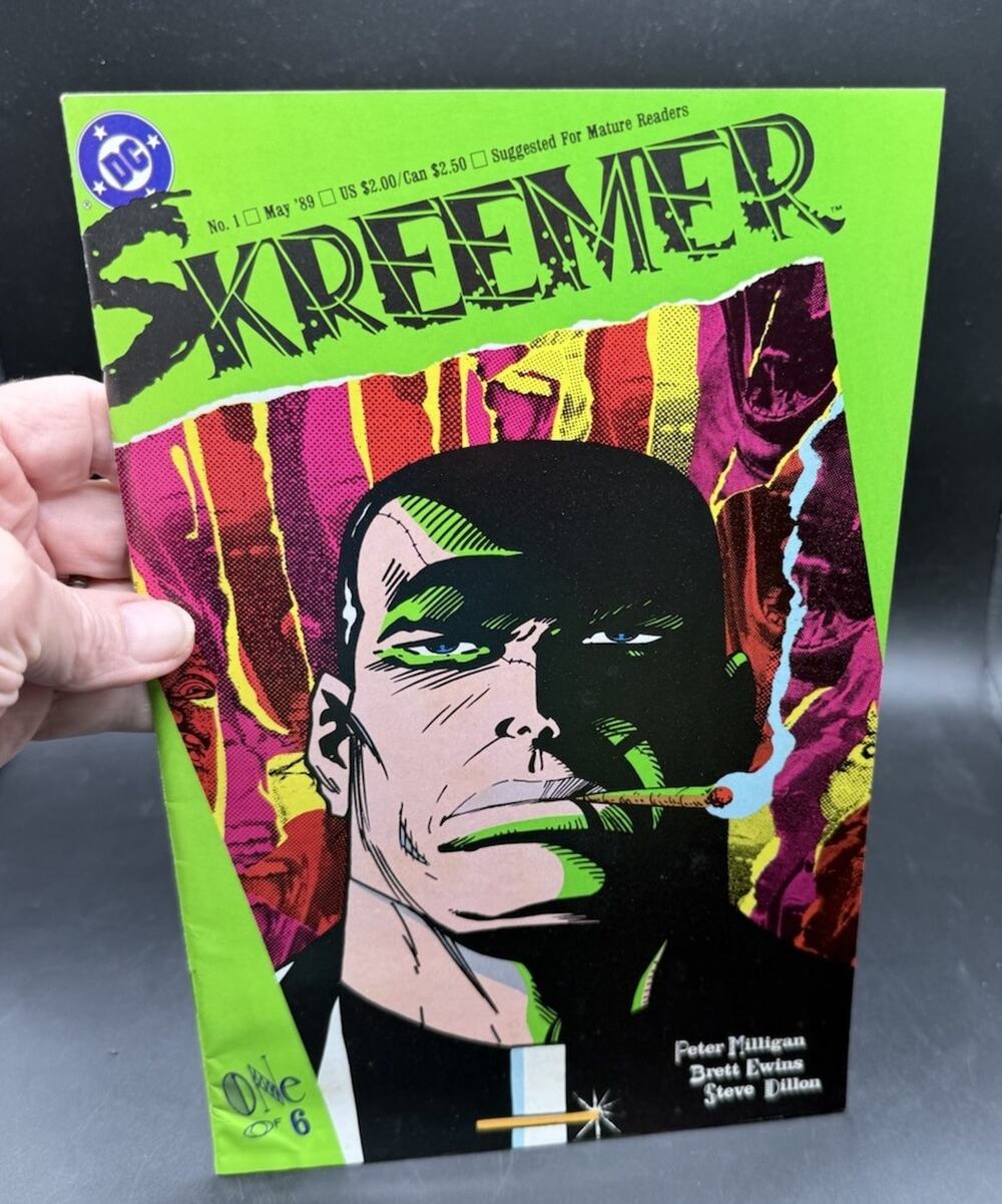 Skreemer #1 1989 DC Comics High Grade Comic Book J53-150 Bagged Boarded -C